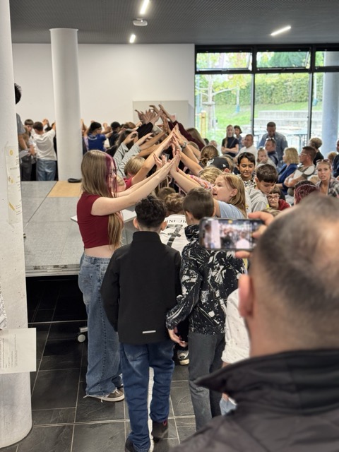 Mittel Einschulungsfeier neue 5er 2