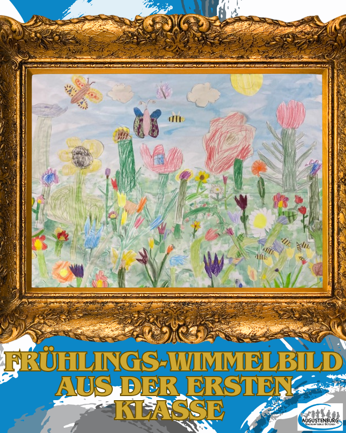 Frühlings Wimmelbild Klasse1